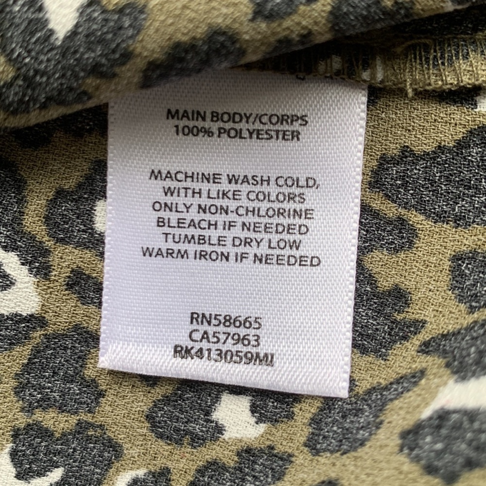 Abound Leopard Print Blouse - Picture 10 of 11